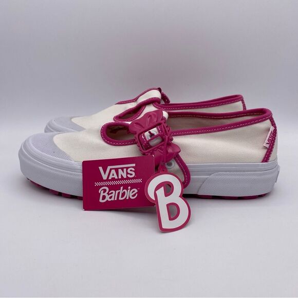 Vans x Barbie Style 93 DX Mary Jane Skate Women's Sneakers  |  Size:  8 - Picture 4 of 16